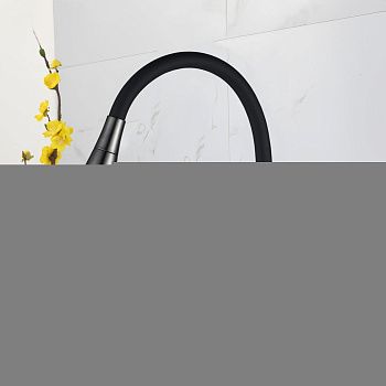 Смеситель для кухни BOCH MANN MIA GR BM10422 на мойку серый