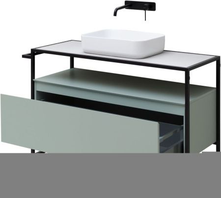 Тумба под раковину Allen Brau Priority 1.31004.PWM 120х50 напольная цвет зеленый