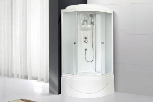 Душевая кабина Royal Bath BK RB100BK4-MM 100х100 четверть круга с крышей ориентация универсальная - фото 2