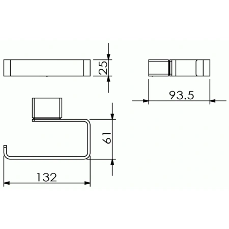 Бумагодержатель Langberger VICO 11343A