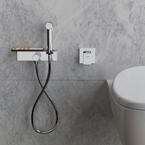 Гигиенический душ со смесителем Daniel SK646Z4DCTCR хром - фото 3