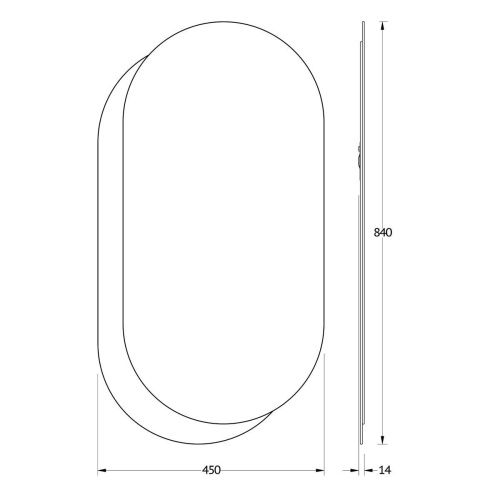 Зеркало Evoform Double BY 0301 50х80 подвесное - фото 2