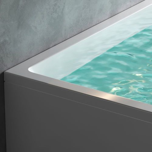 Ванна акриловая Am.Pm Gem W93A-170-075W-A 170х75 пристенная прямоугольная без каркаса - фото 5