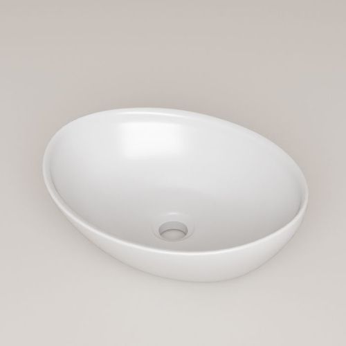 Раковина керамическая Iddis Cloud CLOWS06i27 40х30 накладная цвет белый без отверстий под смеситель - фото 4