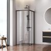 Душевой уголок Am.Pm X-joy W94G-403-8080-BТ1К 80х80 стекло прозрачное профиль черный без поддона