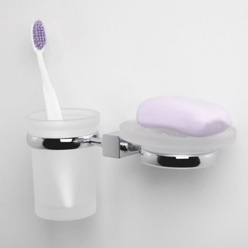 Стакан с мыльницей WasserKRAFT 6526 - фото 2