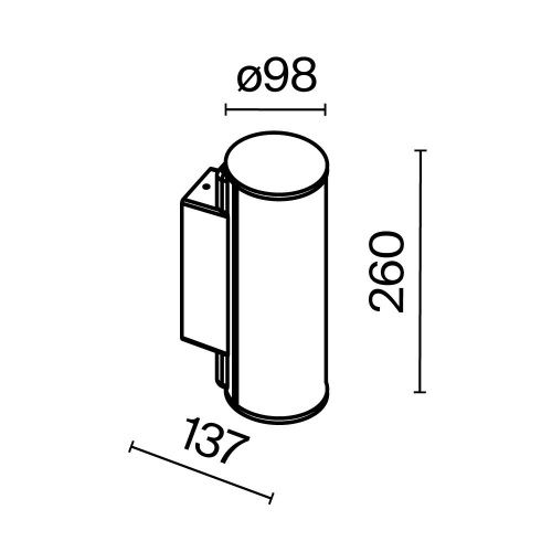 Бра Maytoni Outdoor Rock O434WL-L12GF3K - фото 3