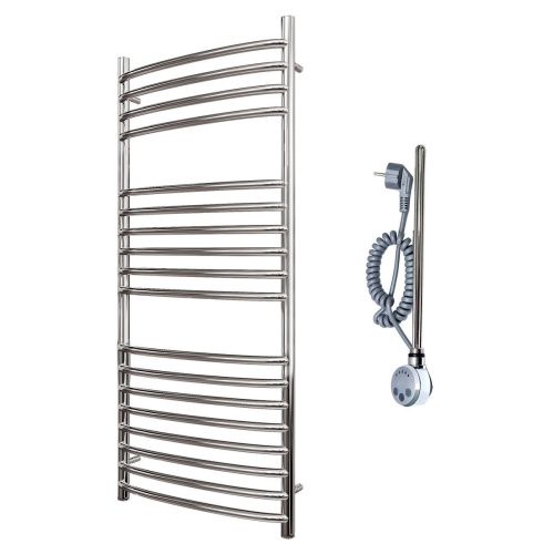 Полотенцесушитель электрический Point Альфа PN05152SE 55х120 хром - фото 4