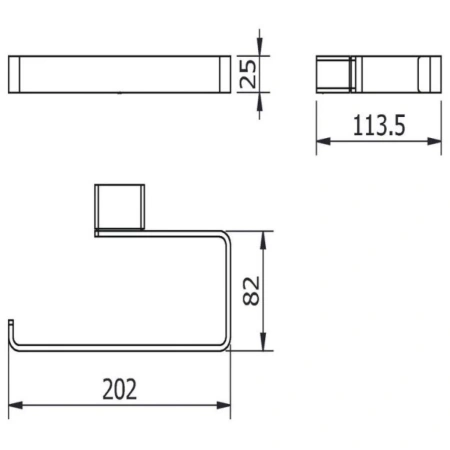 Полотенцедержатель Langberger VICO 11338A