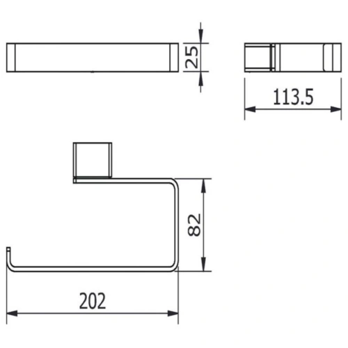Полотенцедержатель Langberger VICO 11338A - фото 2
