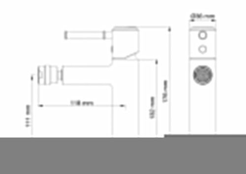 Смеситель Wonzon & Woghand TOR WW-88016073-RG на биде розовое золото - фото 2