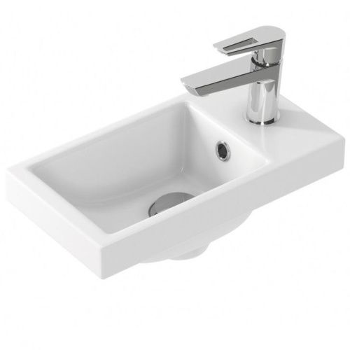 Раковина Cersanit Como UM-COM40/1 40х20 встраиваемая цвет белый - фото 3