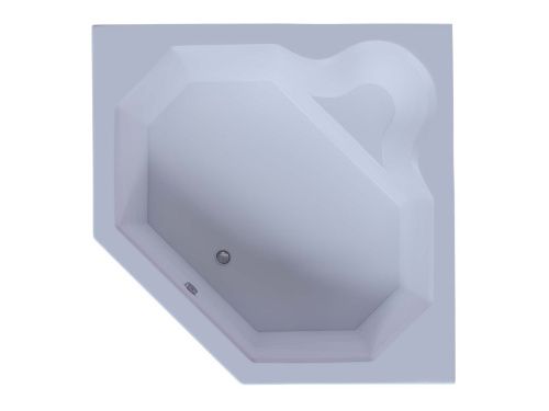 Ванна акриловая Aquatek Лира LIR150-0000032 150х150 угловая угловая с каркасом без ручек