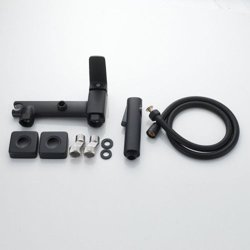 Гигиенический душ со смесителем Raffine F0599H-1 черный - фото 4