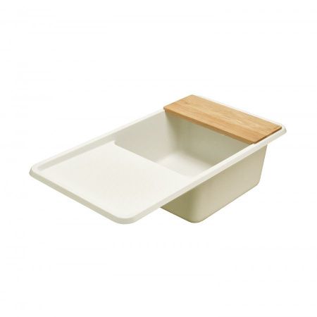 Кухонная мойка Aquaton Беллис 1A725132BS240 95х50 цвет белый