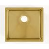 Кухонная мойка Grandex Aqua 5040601 50х45 цвет золото поверхность матовая