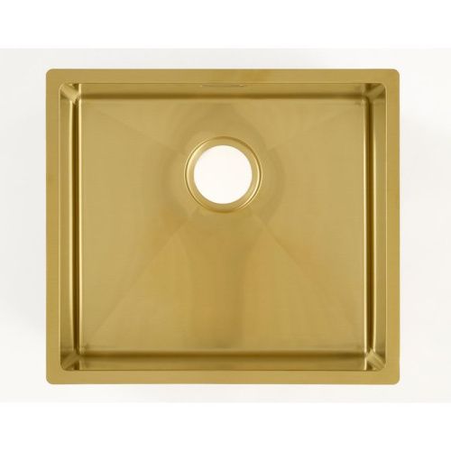 Кухонная мойка Grandex Aqua 5040601 50х45 цвет золото поверхность матовая - фото 5