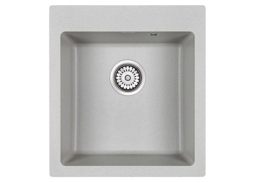 Кухонная мойка Paulmark KANTE 45 PM104651-GR 45х50 цвет серый