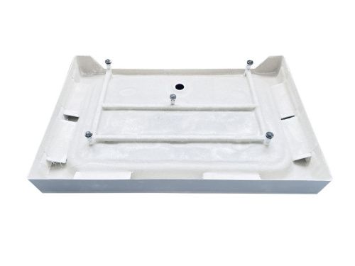 Душевой поддон акриловый Taliente PTA-0812 120х80 белый с каркасом - фото 2