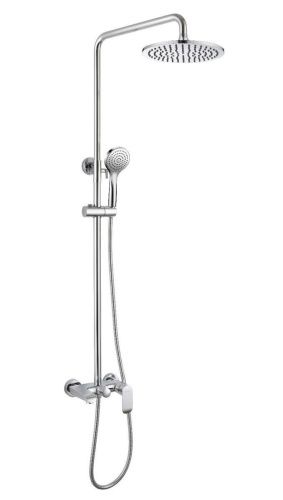 Душевая стойка Bravat Pure (Bravat) F6335369CP-A-RUS настенная цвет хром