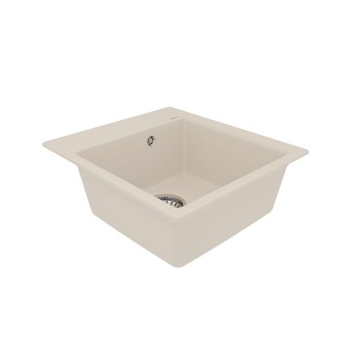 Кухонная мойка LeMark Hanka 450 9910012 45х50 цвет бежевый поверхность матовая - фото 2