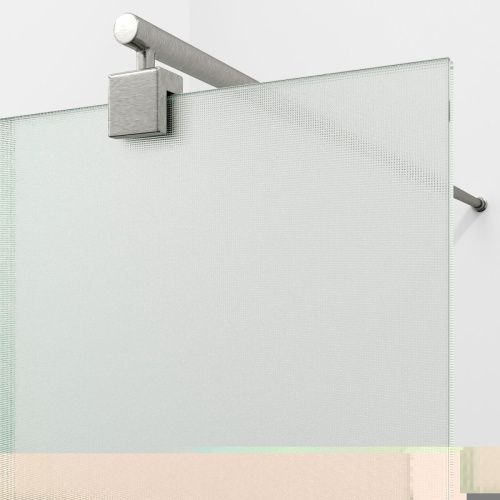 Душевая перегородка Wasserkraft Rur 30W 30W39BN-TXG 90х200 стекло текстурное профиль никель - фото 2