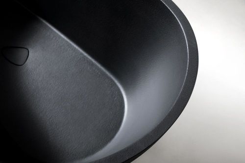 Ванна из искусственного камня Abber Dortmund AM9911B 170х75 отдельностоящая овальная с каркасом - фото 5