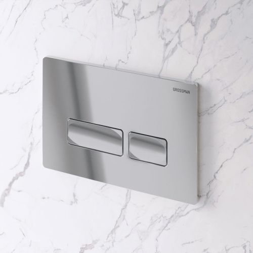 Клавиша смыва механическая Grossman Pragma 700.K31.03.100.100 цвет хром - фото 3