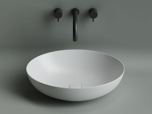 Раковина из сантехнического фарфора Ceramica Nova ELEMENT CN6017MW 50х40 накладная цвет белый без отверстий под смеситель - фото 4