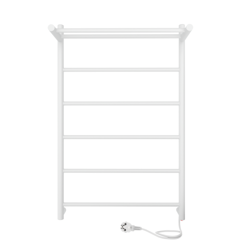 Полотенцесушитель электрический Indigo LINE с полкой LСLE80-50WMPR 55х80 белый - фото 3